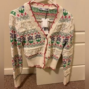 Zara cardigan never been worn